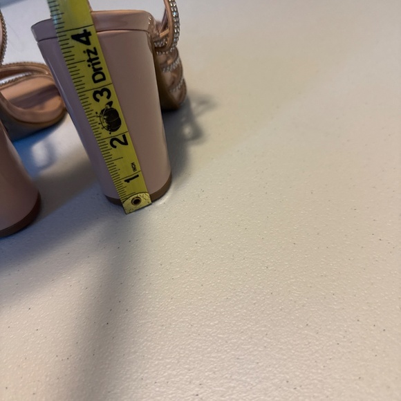 TOP Moda Metallic Strappy Heels - Picture 4 of 4